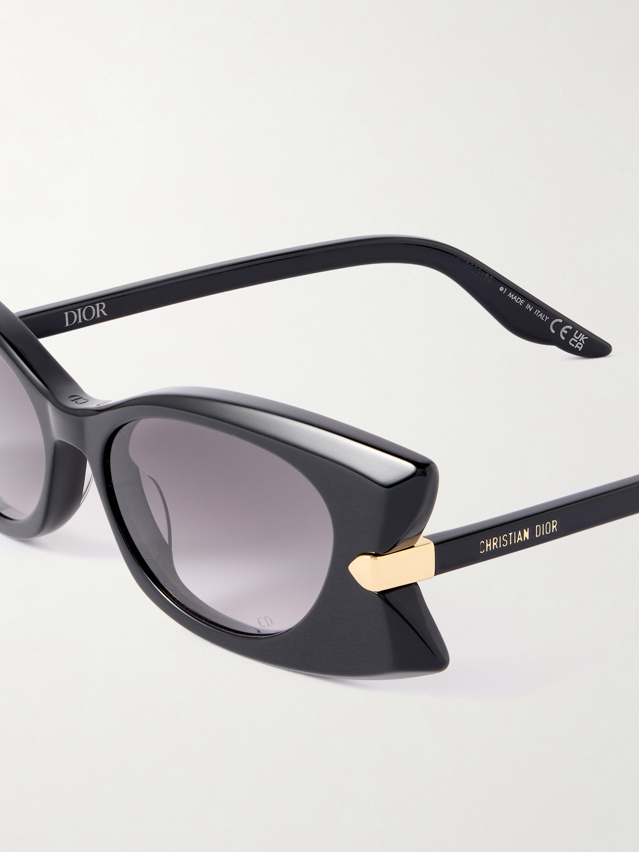 Dior Butterfly S2i Cat-eye Acetate Sunglasses In Animal Print