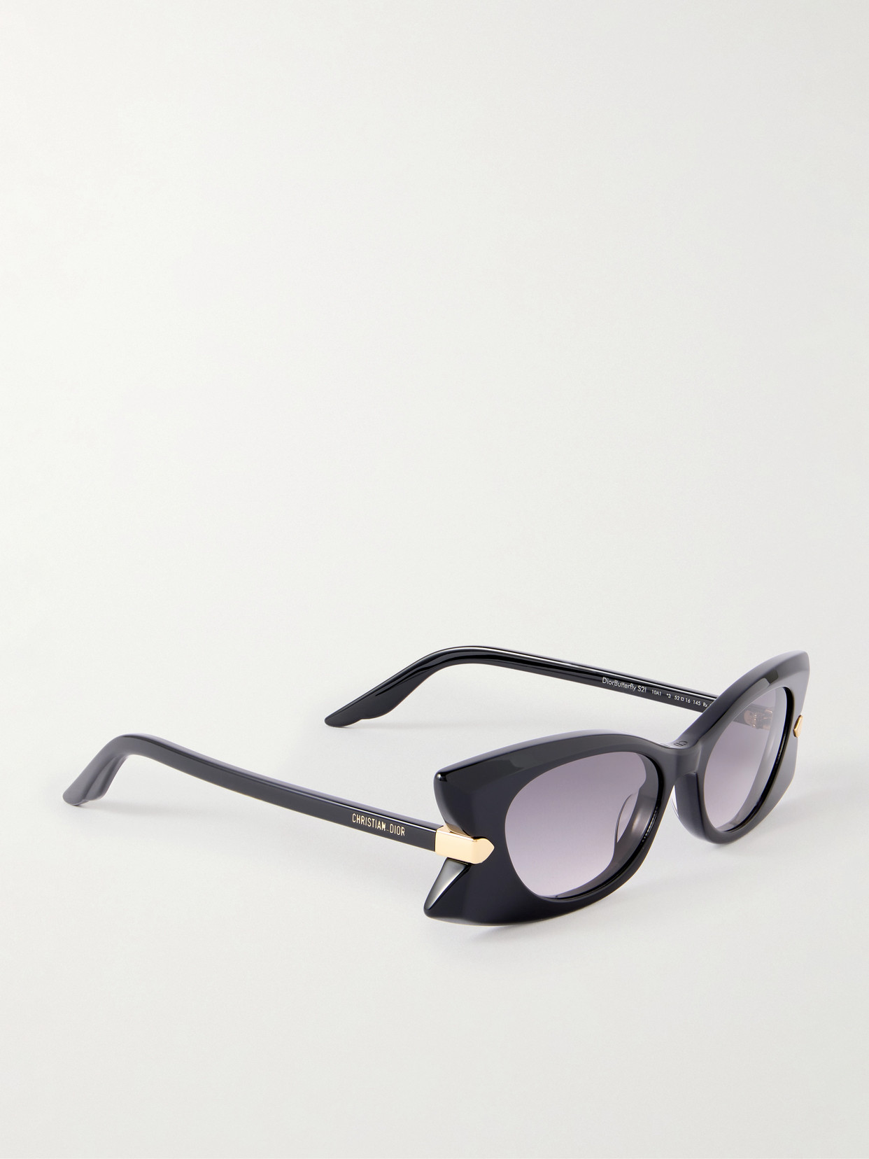 Dior Butterfly S2i Cat-eye Acetate Sunglasses In Animal Print