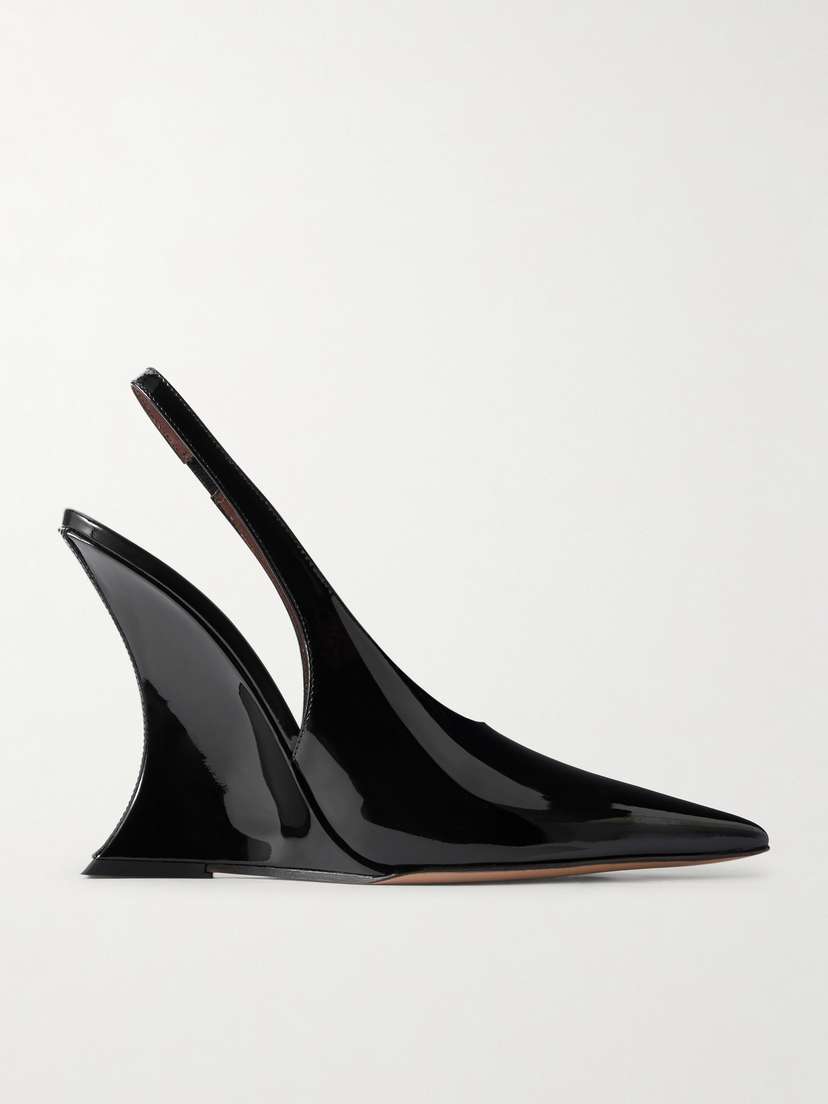 Paris Texas Nina Patent-leather Slingback Pumps