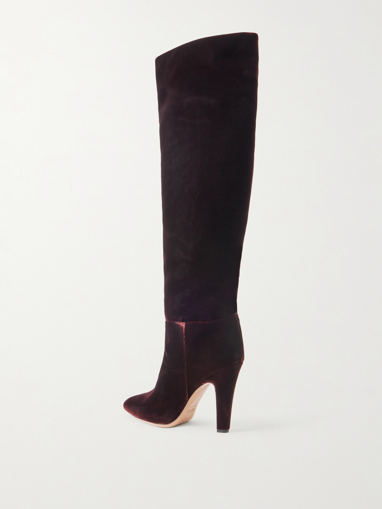 Elsa Velvet Knee Boots