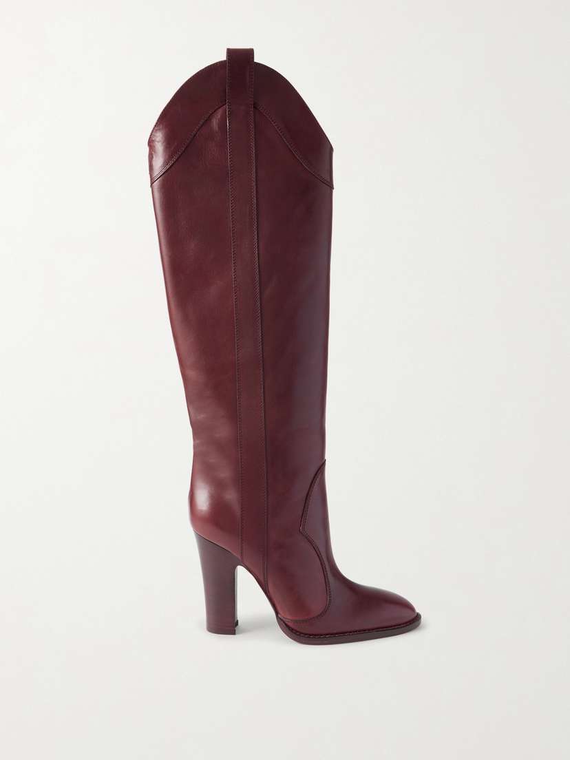 Paris Texas Lavinia Leather Knee Boots