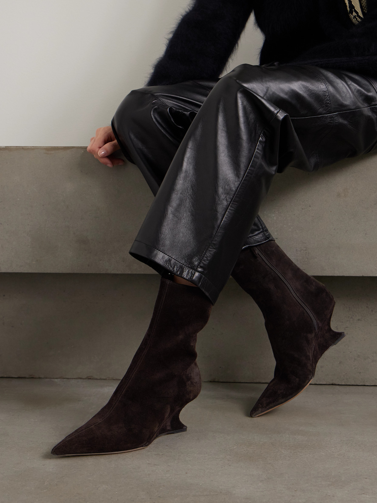 Paris Texas "nina" Boot In Brown