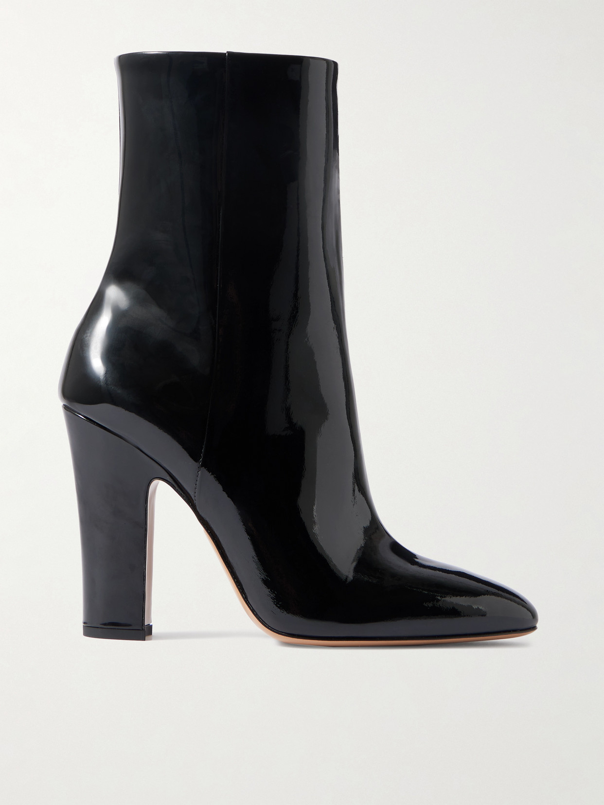 Paris Texas Lavinia Patent-leather Ankle Boots In Black