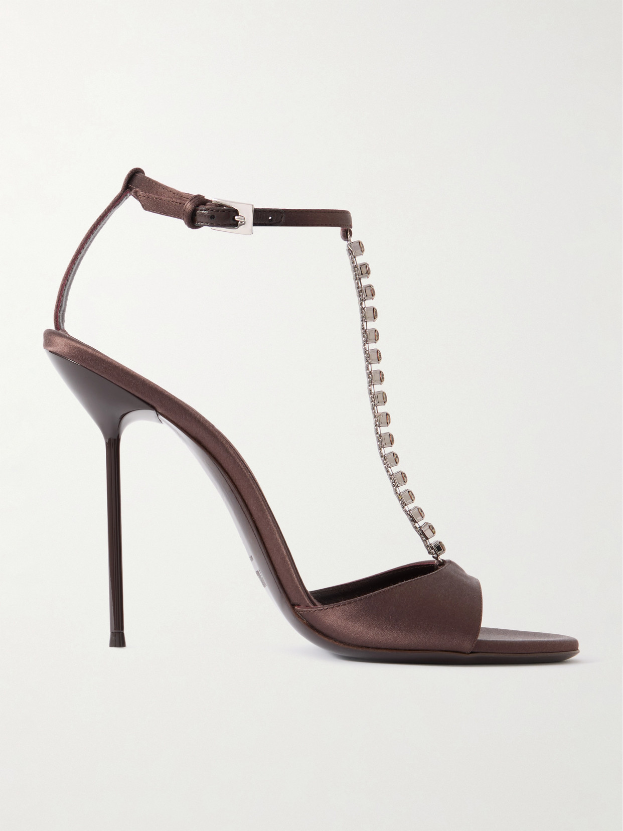 Paris Texas Lidia T-strap Sandal In Brown