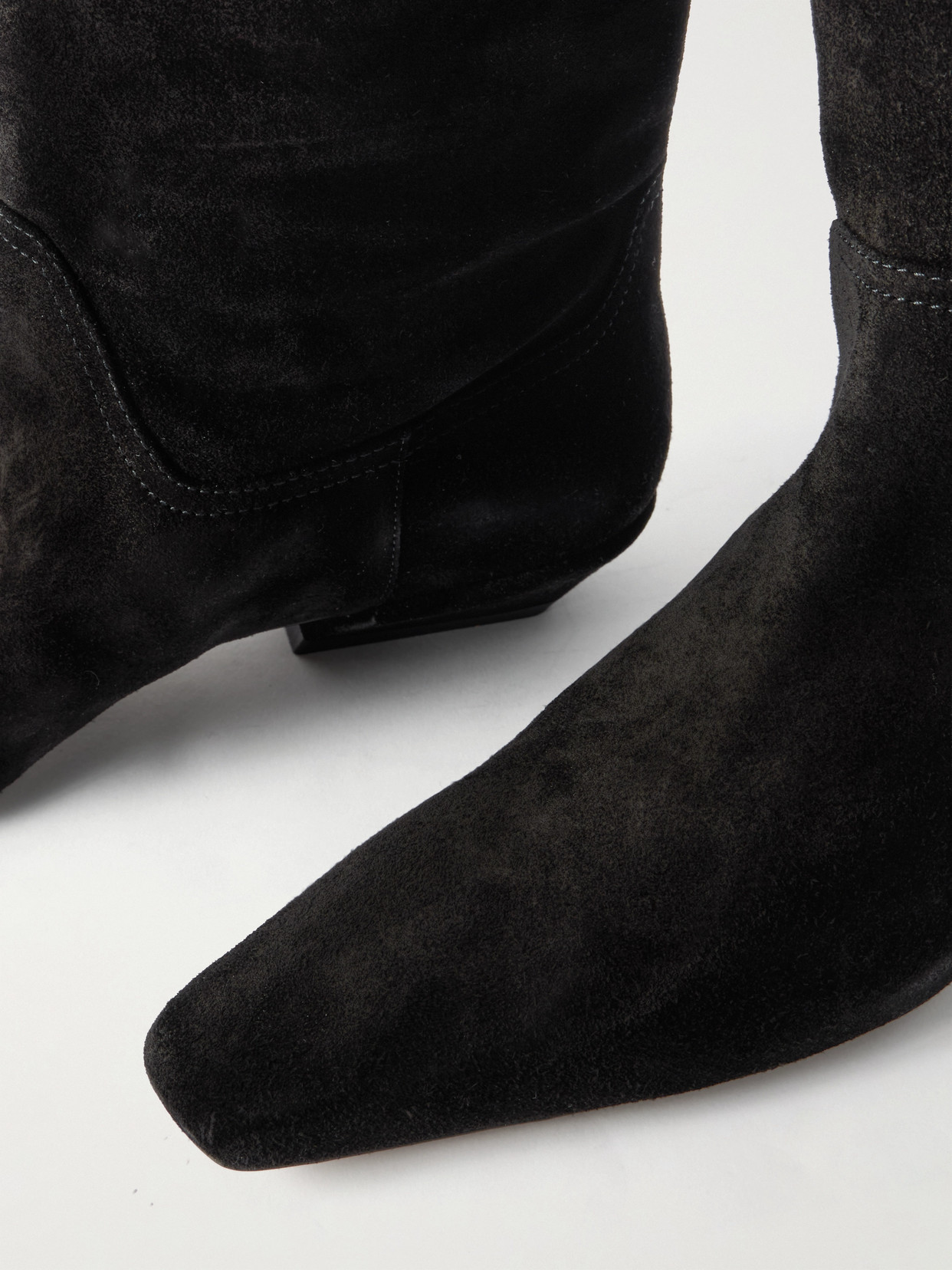 Bettina 25 Suede Knee Boots