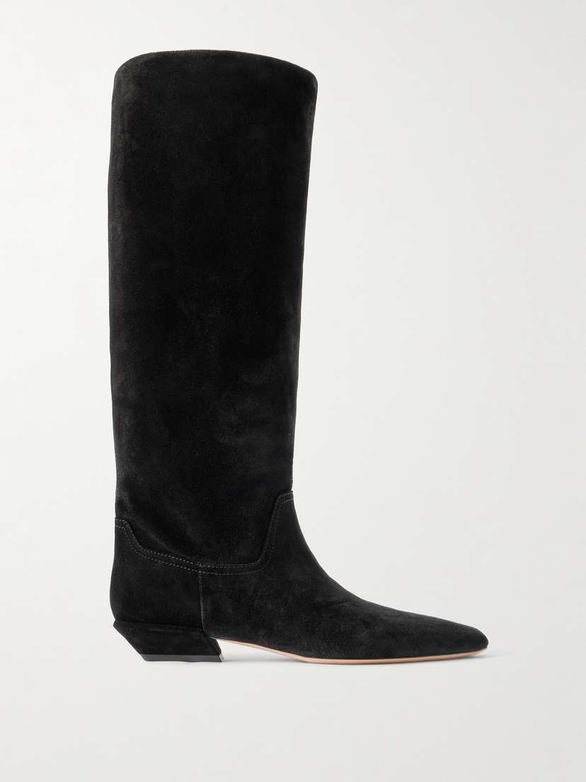 Paris Texas Bettina Suede Knee Boots