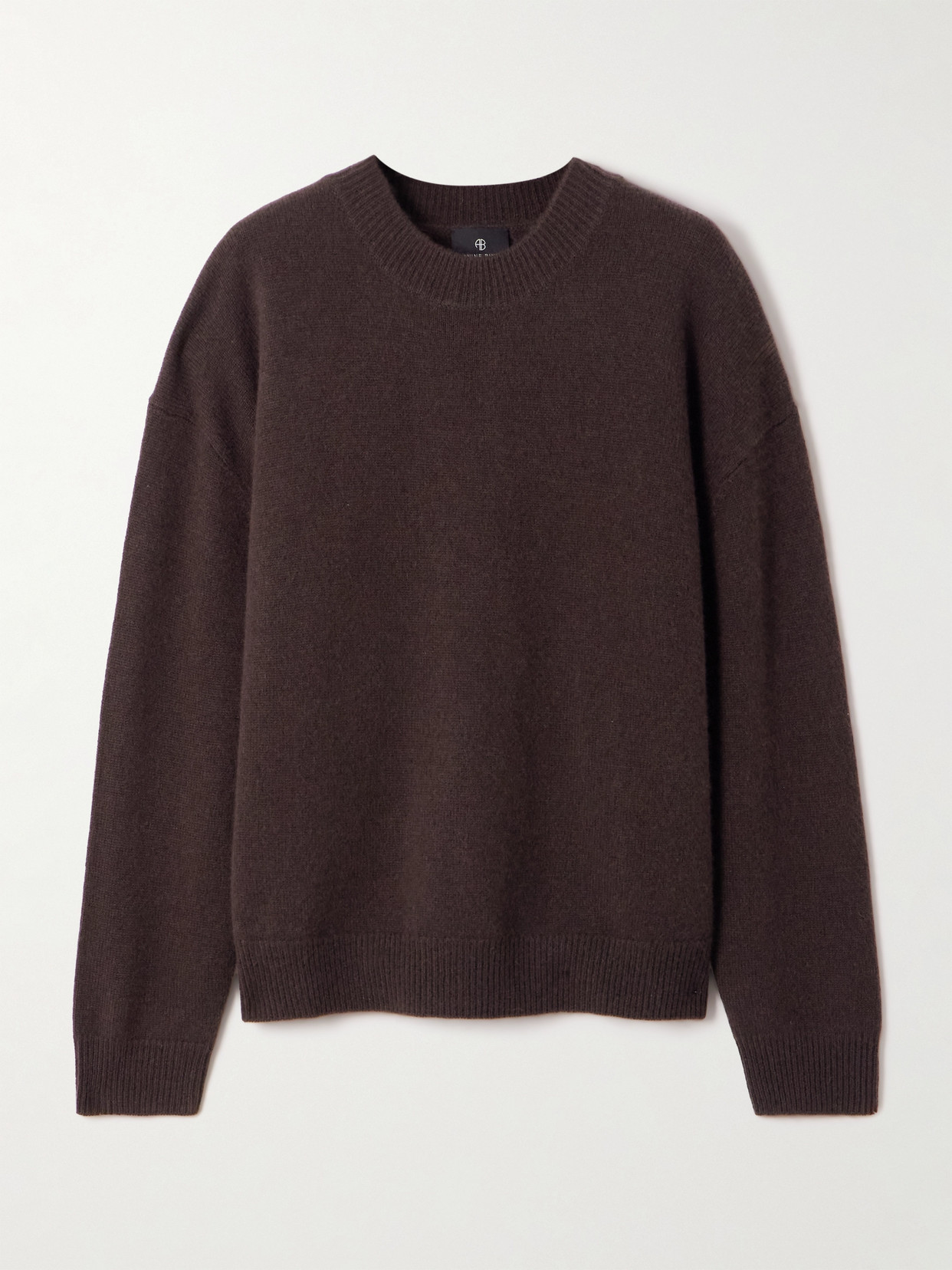Anine Bing Lee Cashmere Sweater In Brown