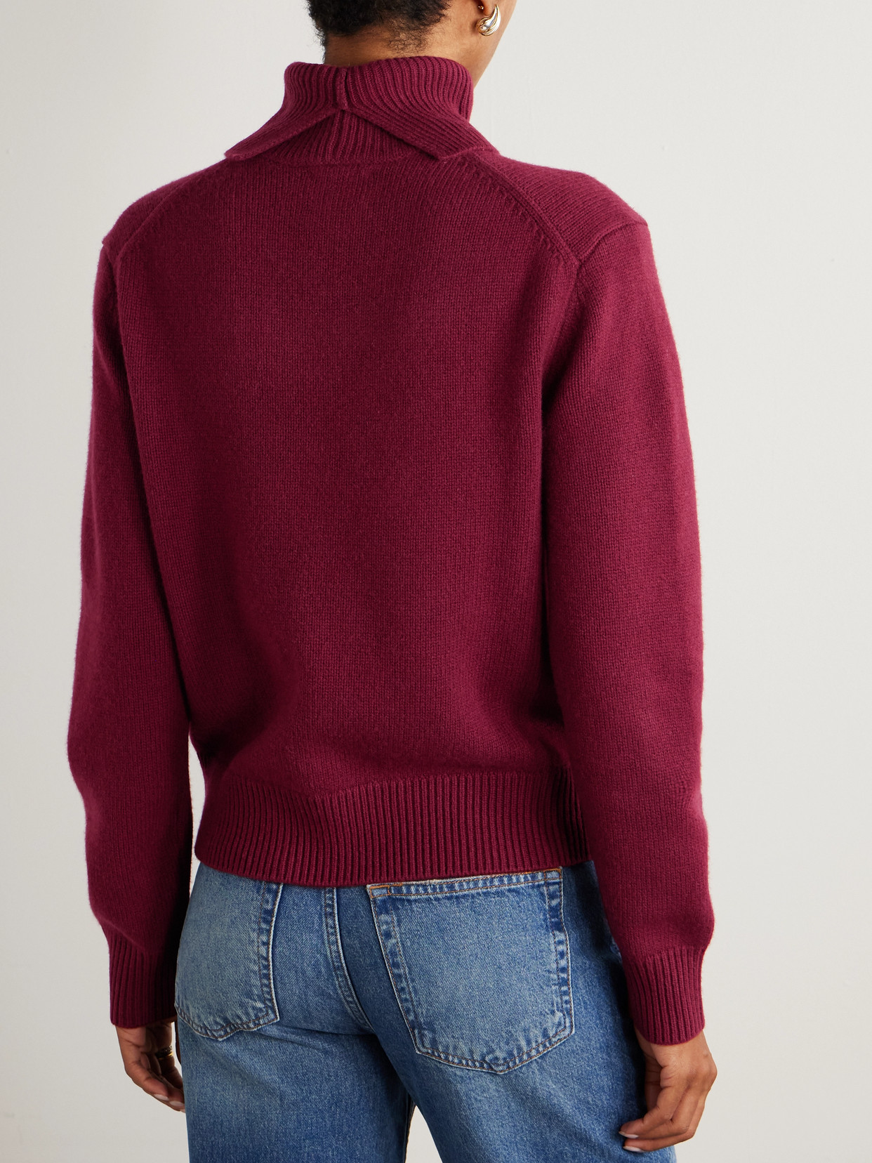 Idra Wool And Cashmere-Blend Turtleneck Sweater
