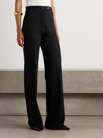 Giuliva Heritage The Laura wool-blend wide-leg pants