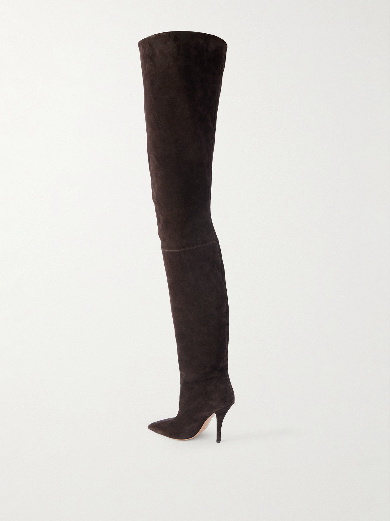 Jessica Suede Over-The-Knee Boots