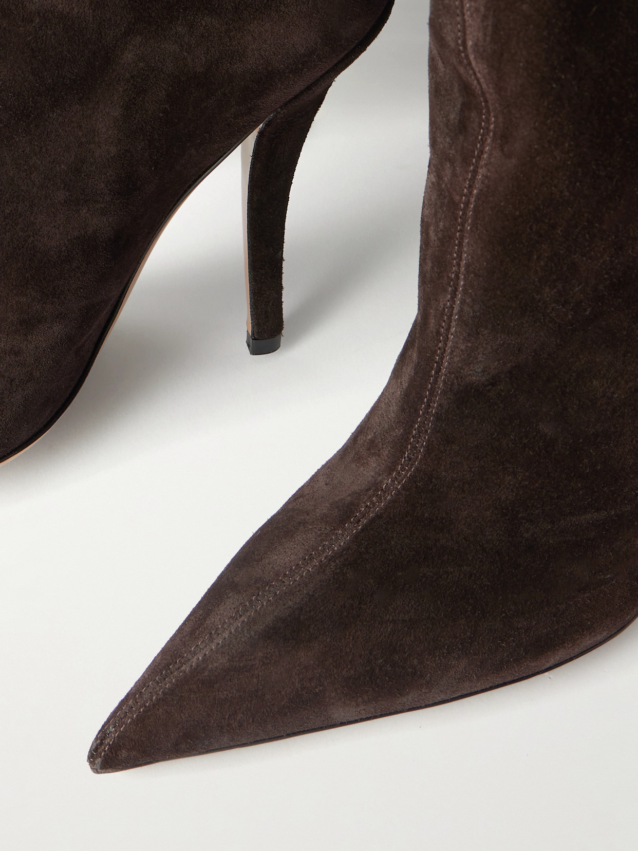 Jessica Suede Over-The-Knee Boots