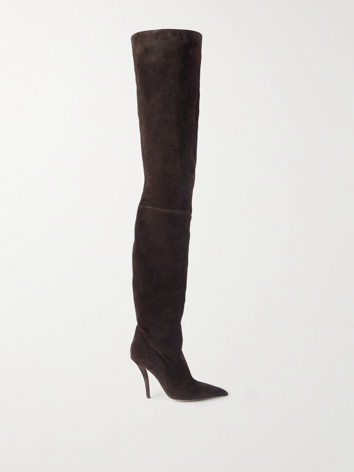 Paris Texas Jessica Suede Over-the-knee Boots In Brown