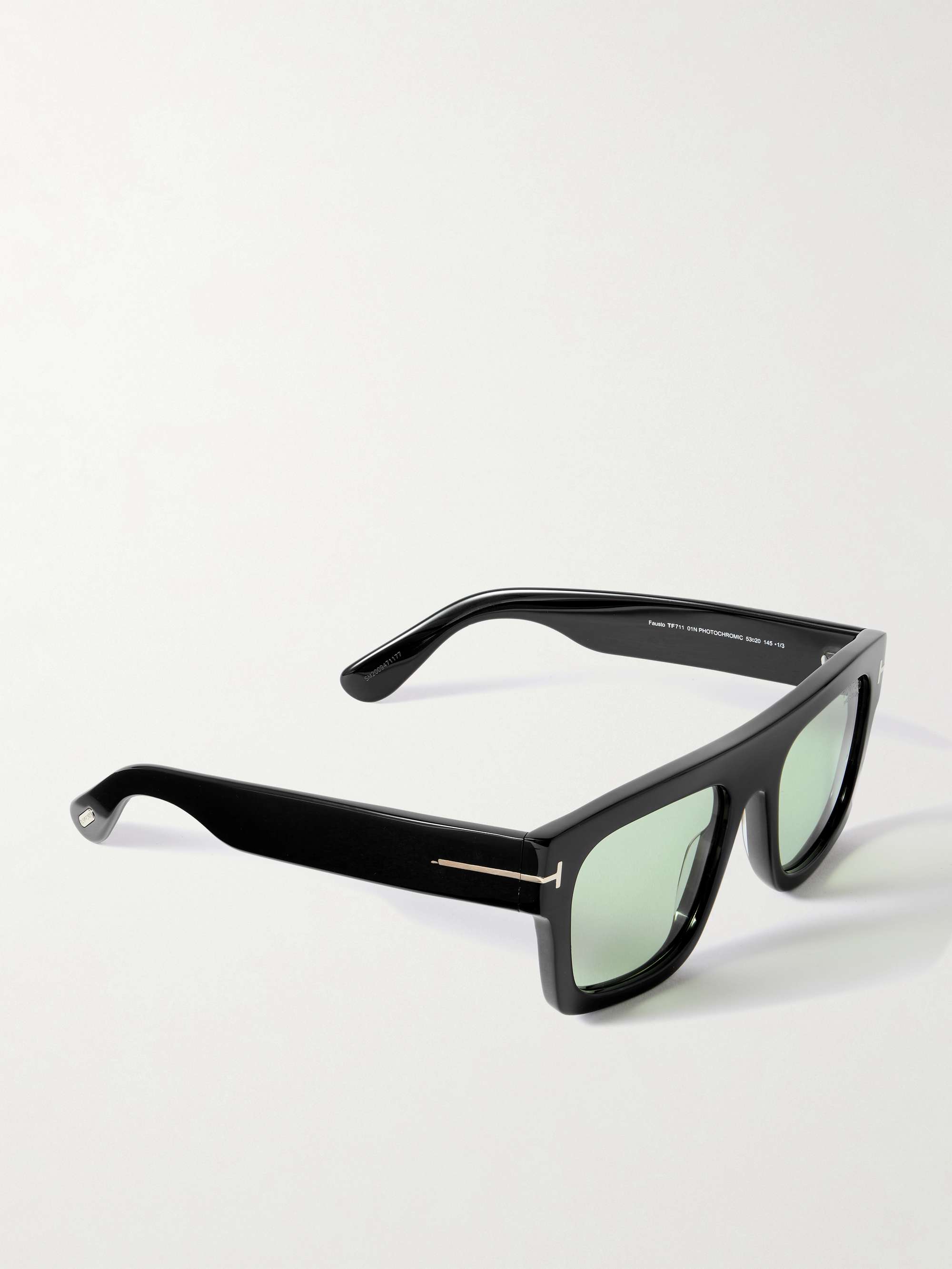 TOM FORD EYEWEAR Fausto square-frame acetate sunglasses