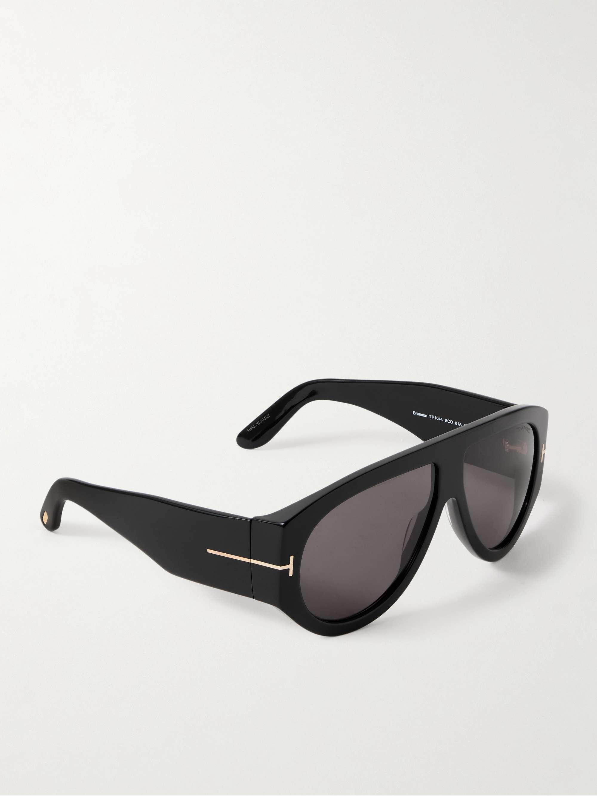 TOM FORD EYEWEAR Bronson D-frame tortoiseshell acetate sunglasses