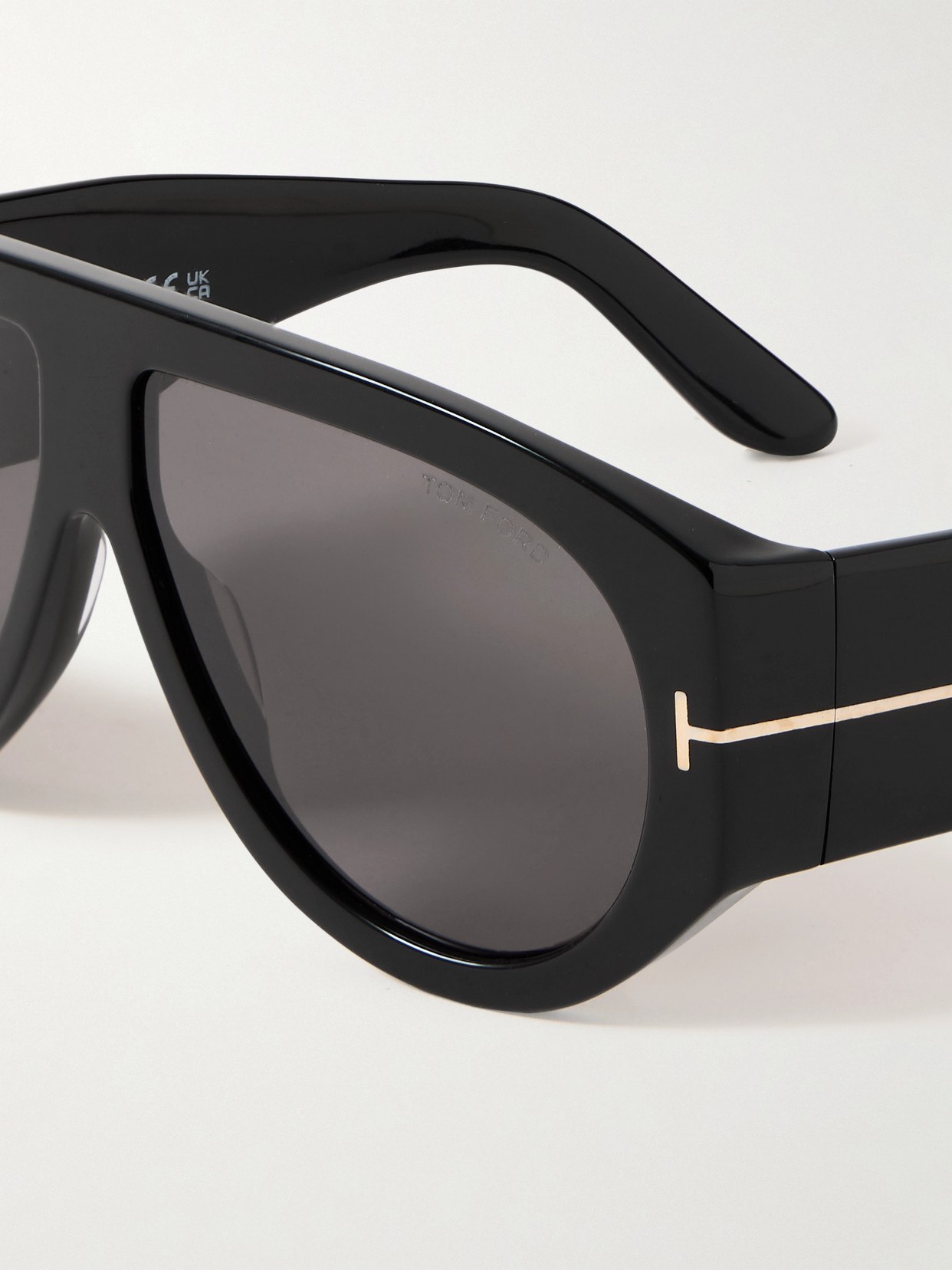 Tom Ford Bronson Aviator-style Acetate Sunglasses