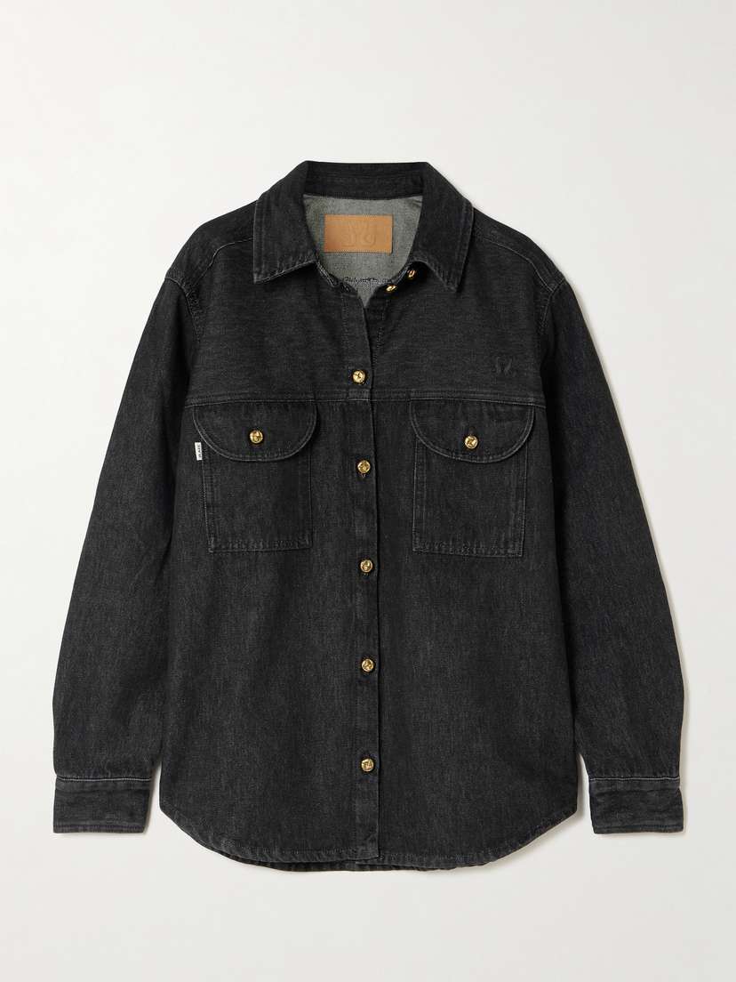 Blazé Milano Berber Embroidered Denim Shirt