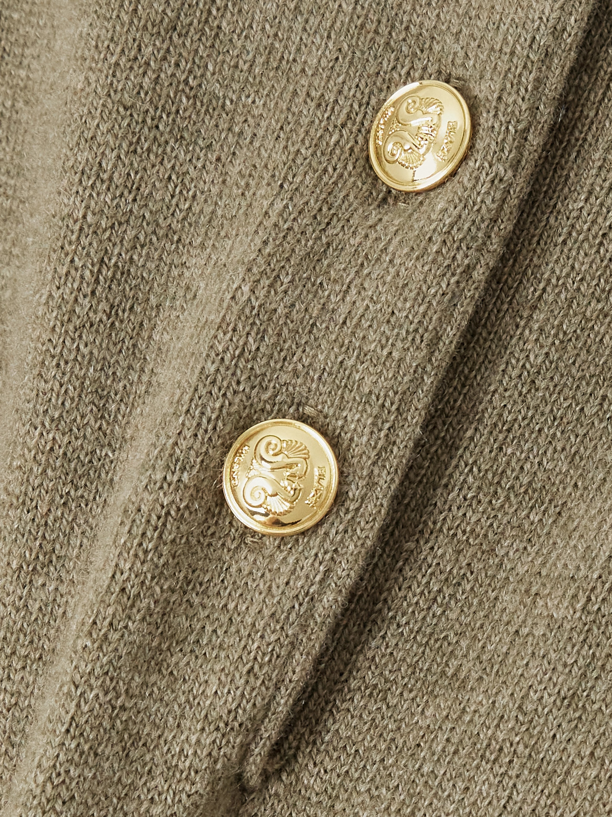 Blazé Milano Highland Wool And Cashmere-blend Polo Sweater In Green