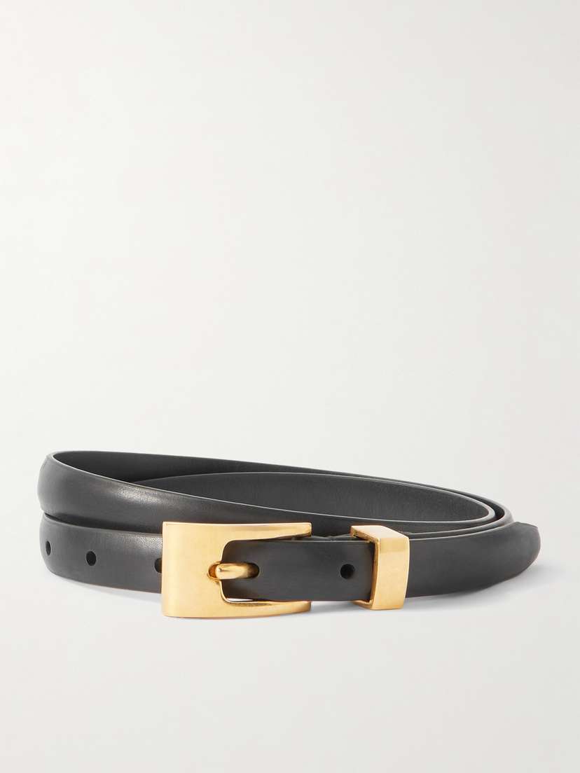 The Row Downtown Leather Waist Belt