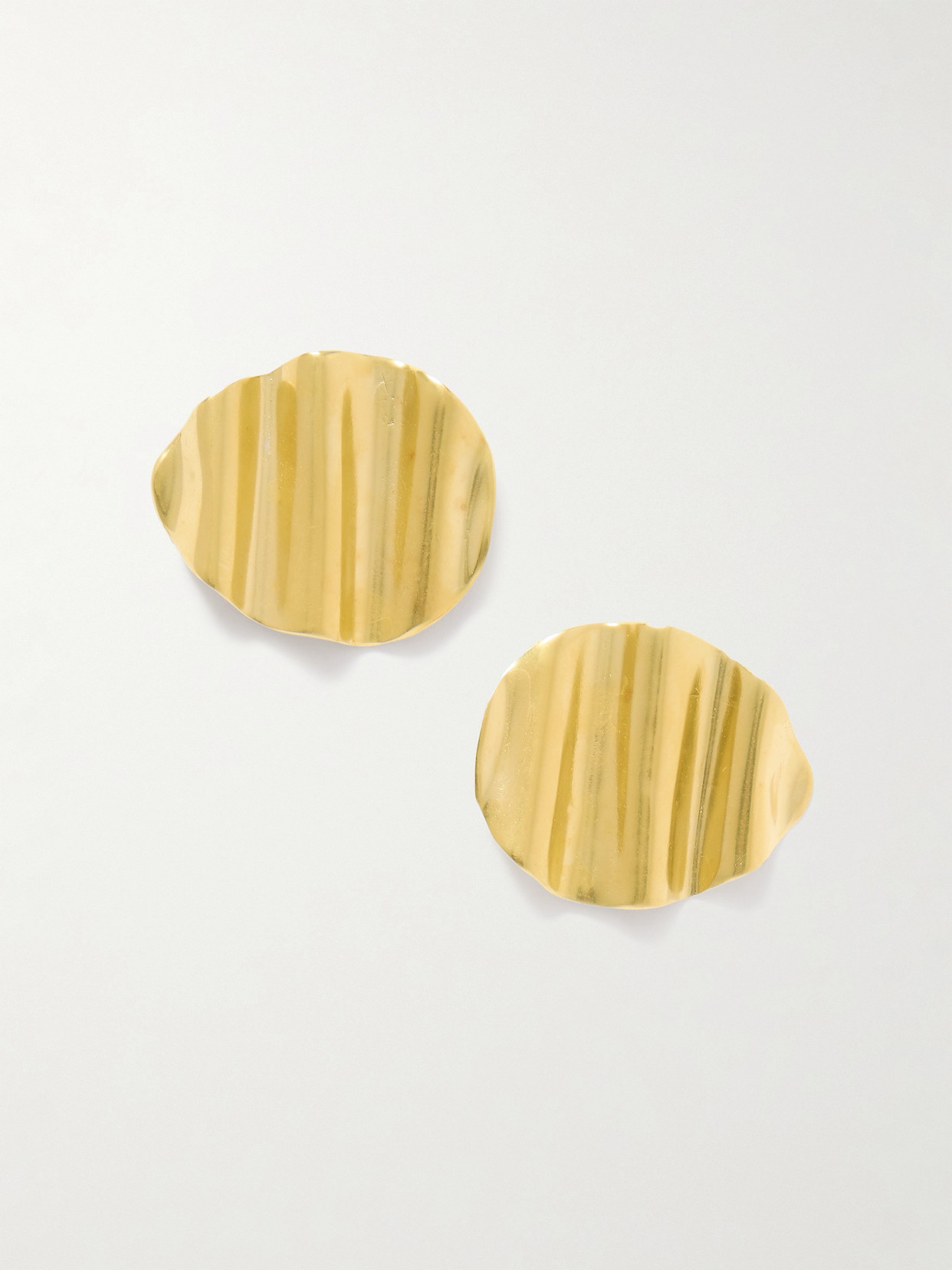 Ysso L'onda Gold-plated Earrings