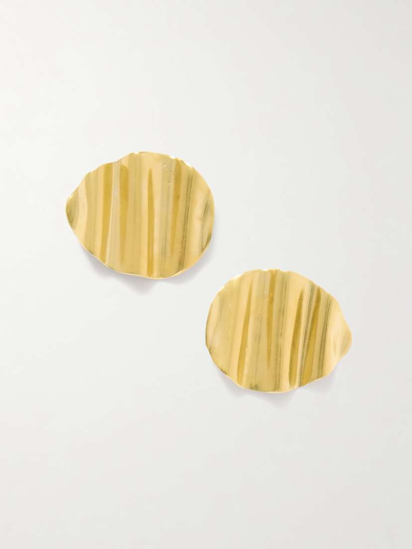 YSSO L'onda Gold-plated Earrings