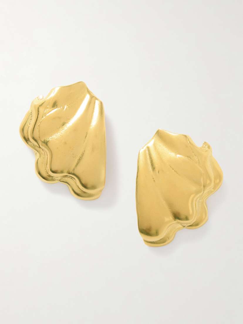 YSSO Ocean Gold-plated Earrings