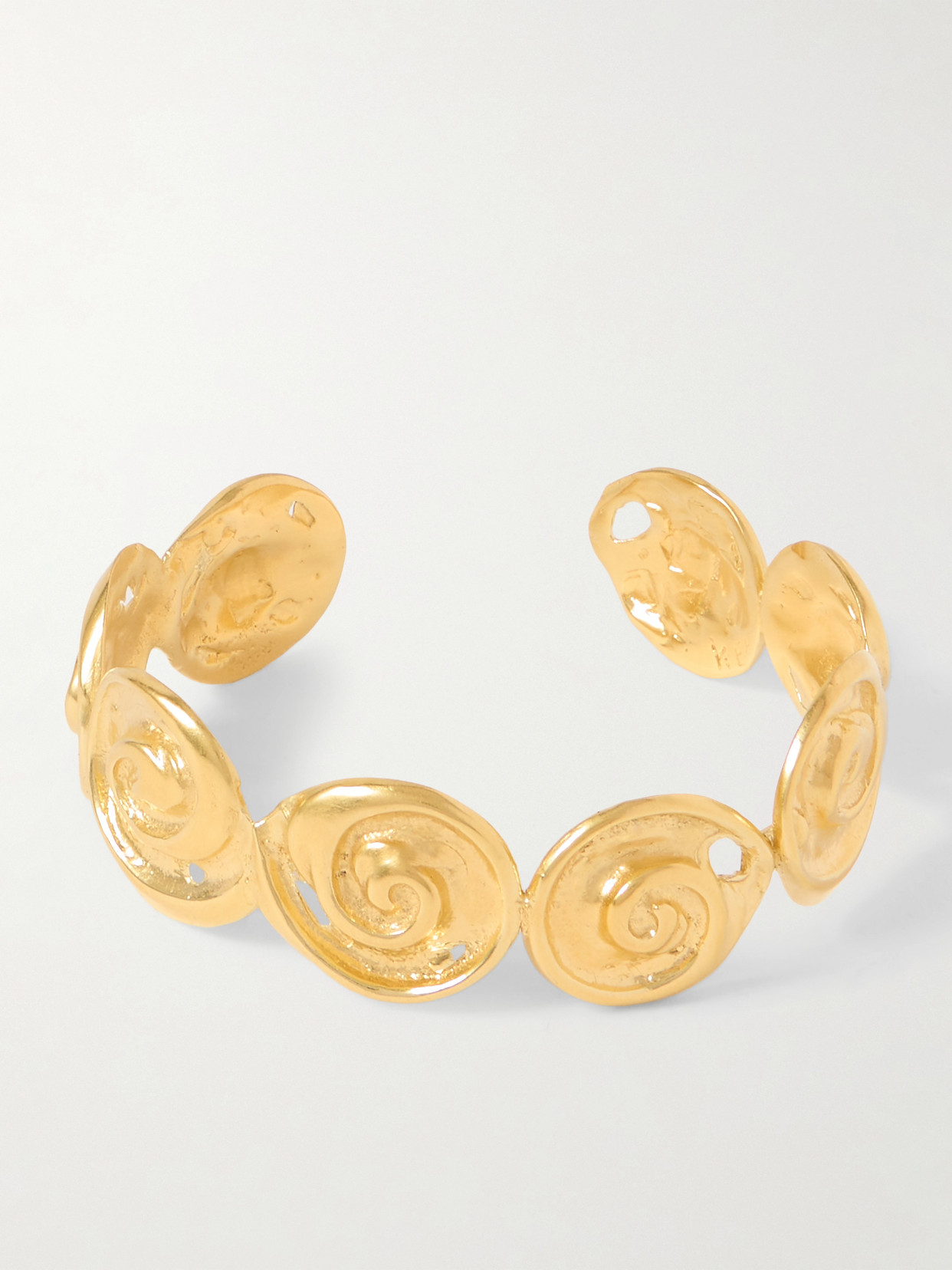 Ysso Cote Gold-plated Cuff