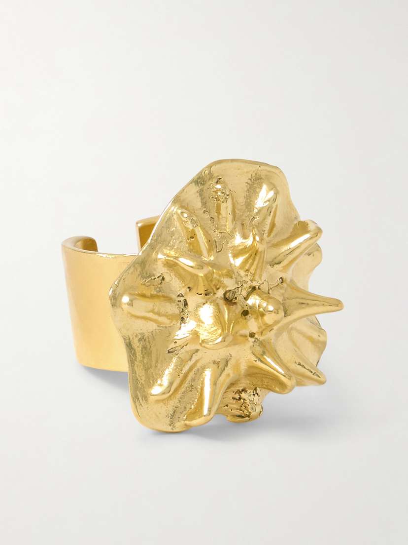 YSSO Sea Urchin Gold-plated Ring
