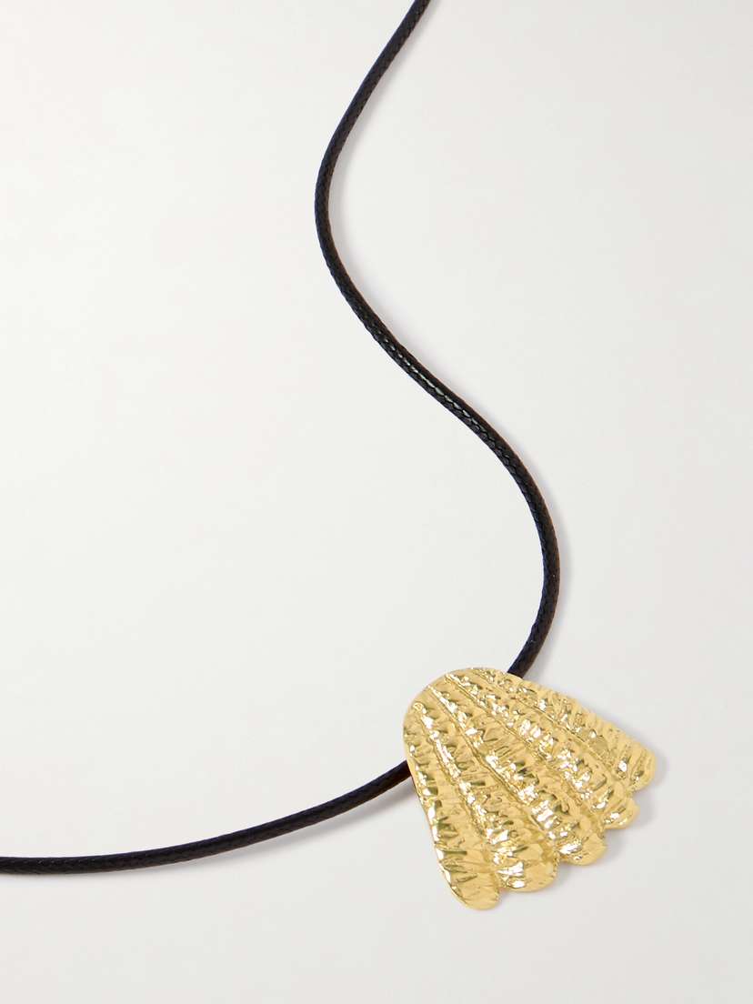 YSSO Whisper Of The Wind Gold-plated And Cord Necklace
