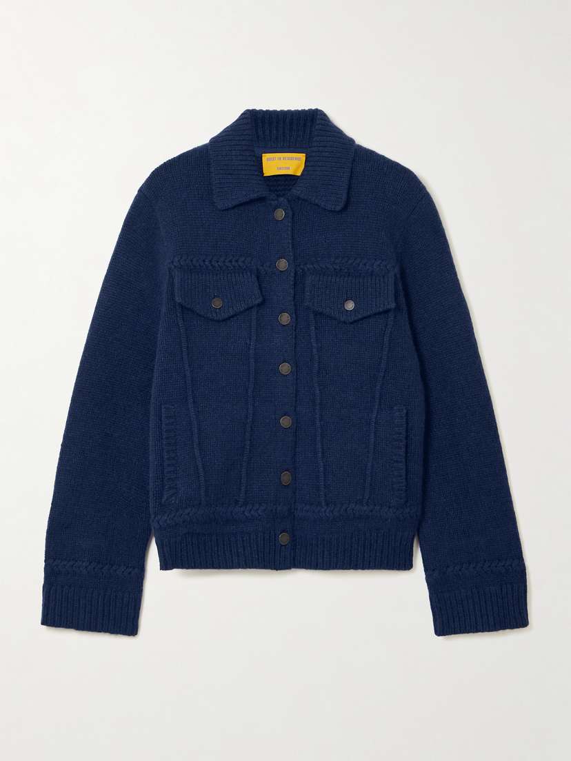 Guest In Residence Cashmere And Wool-blend Jacket