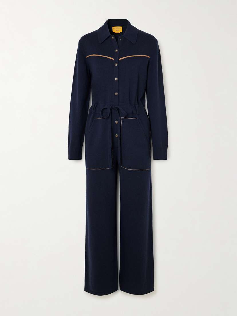 Guest In Residence Western Everywear Cashmere Jumpsuit