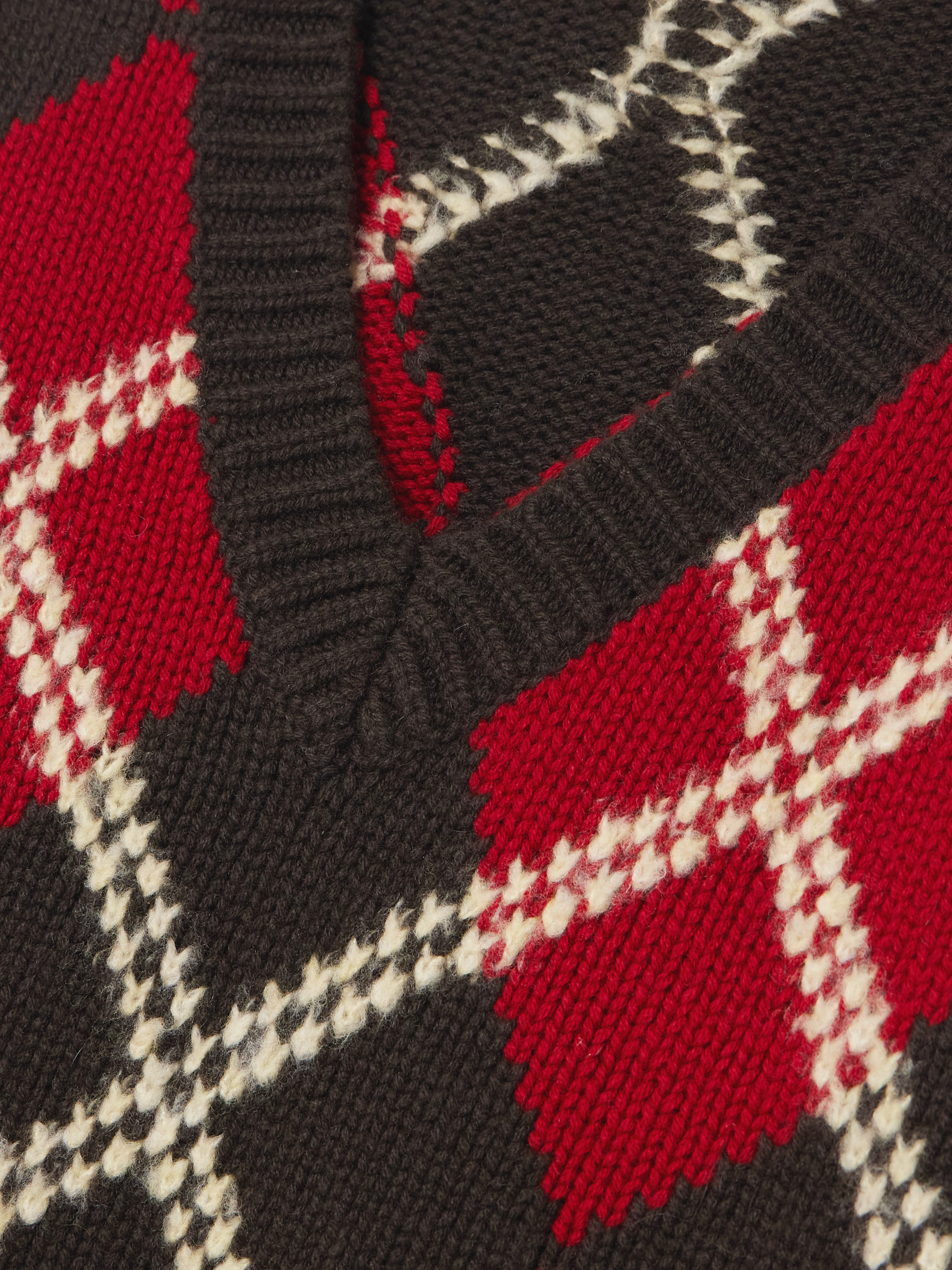 Guest In Residence Argyle wool-blend vest thumbnail