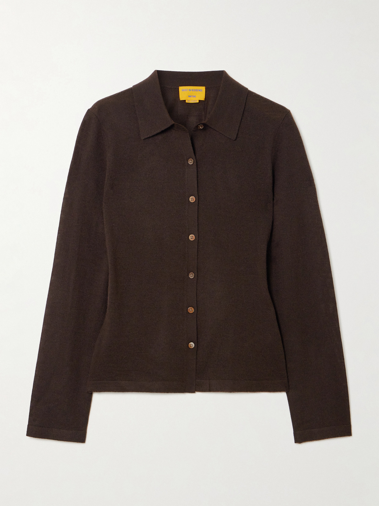 Guest In Residence Elle Cashmere Cardigan In Brown