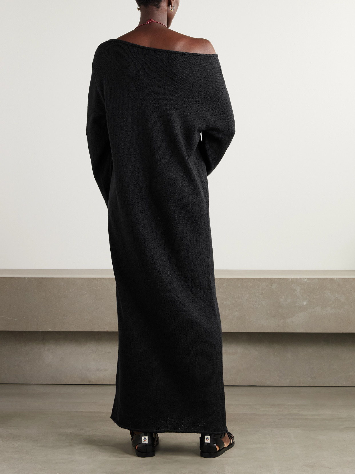 The Elder Statesman Nora Lite Cotton Maxi Dress