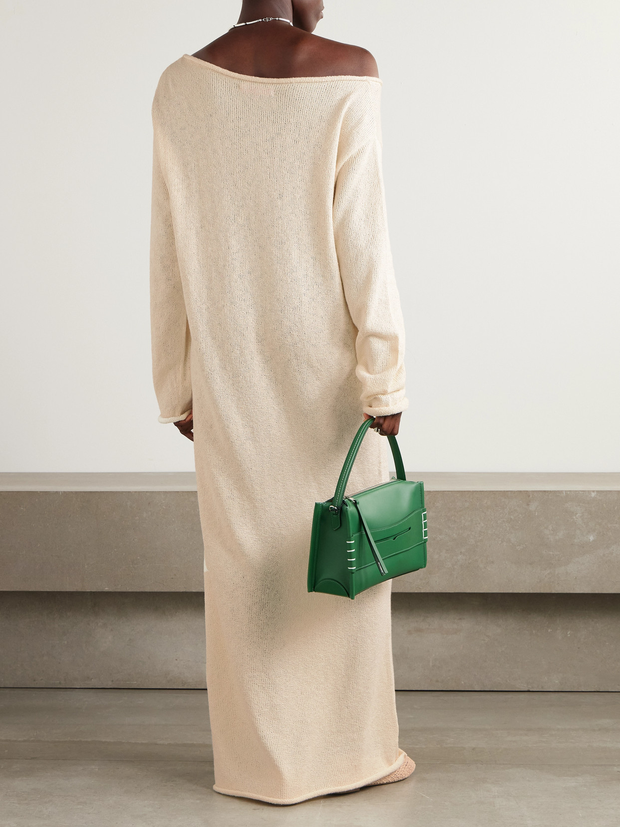 The Elder Statesman Nora Lite Cotton Maxi Dress