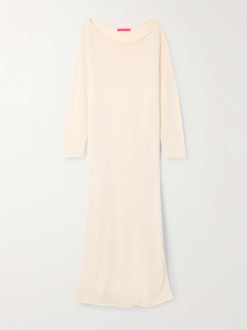 The Elder Statesman Nora Lite Cotton Maxi Dress