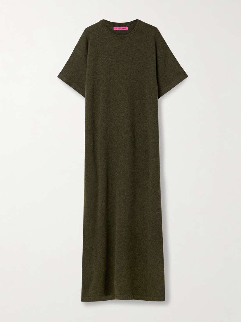 The Elder Statesman Tranquility Cashmere Maxi Dress