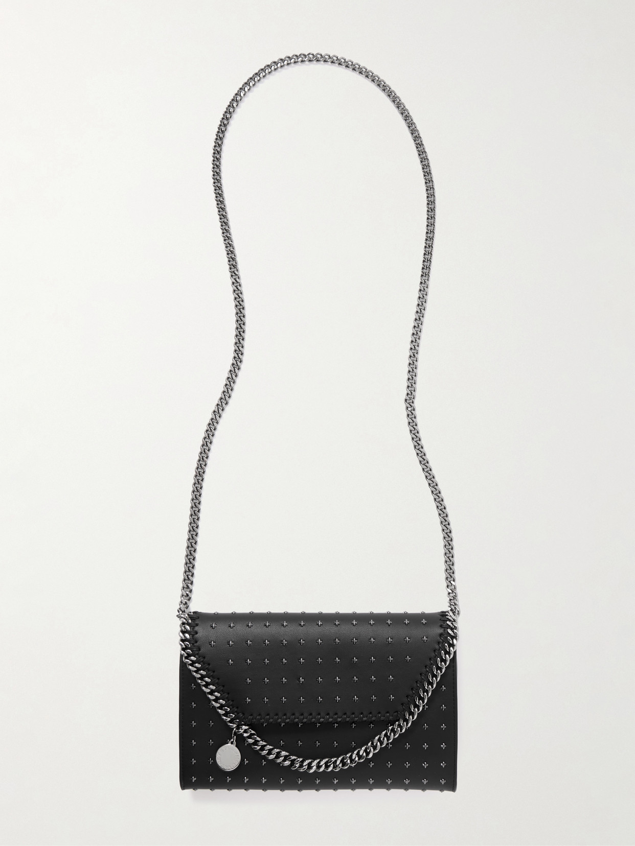 Stella Mccartney Falabella Studded Vegan Shoulder Bag