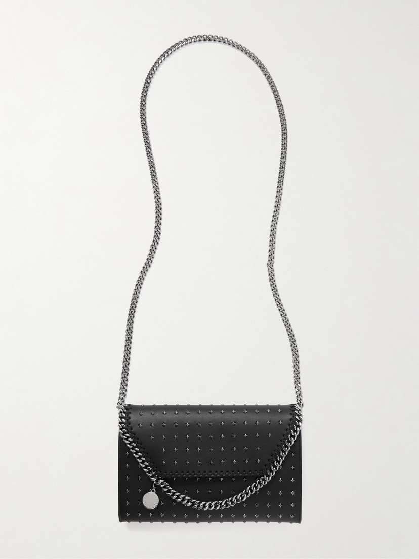 Stella McCartney Falabella Studded Vegan Shoulder Bag