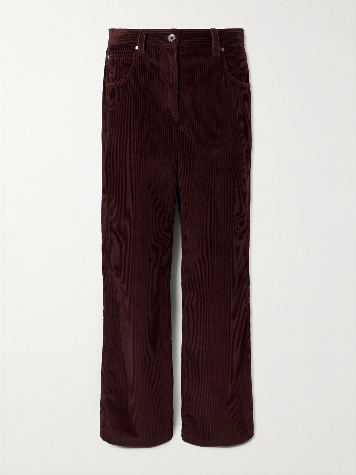 Brunello Cucinelli Cotton-corduroy Straight-leg Pants