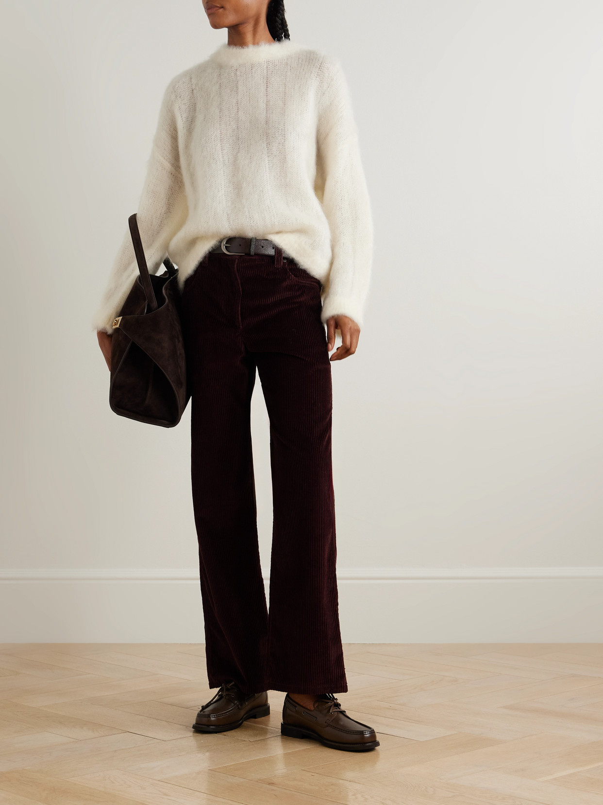 Brunello Cucinelli Cotton-corduroy Straight-leg Pants