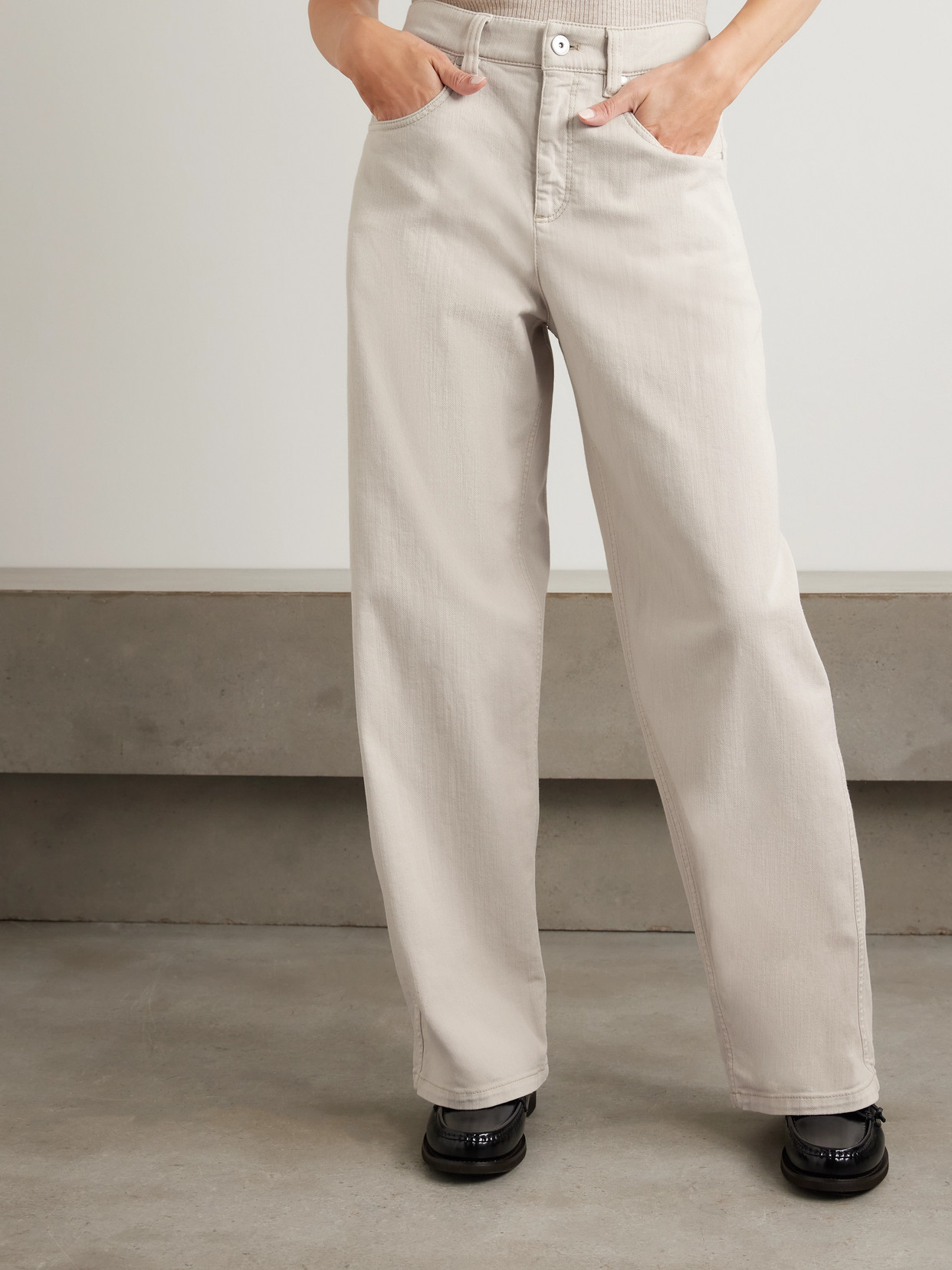 Brunello Cucinelli Wide-leg Jeans