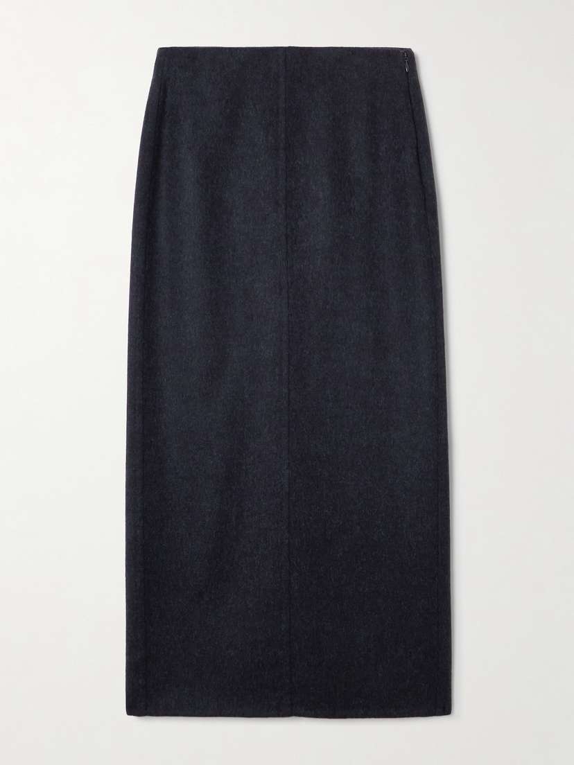 Brunello Cucinelli Wool Midi Skirt