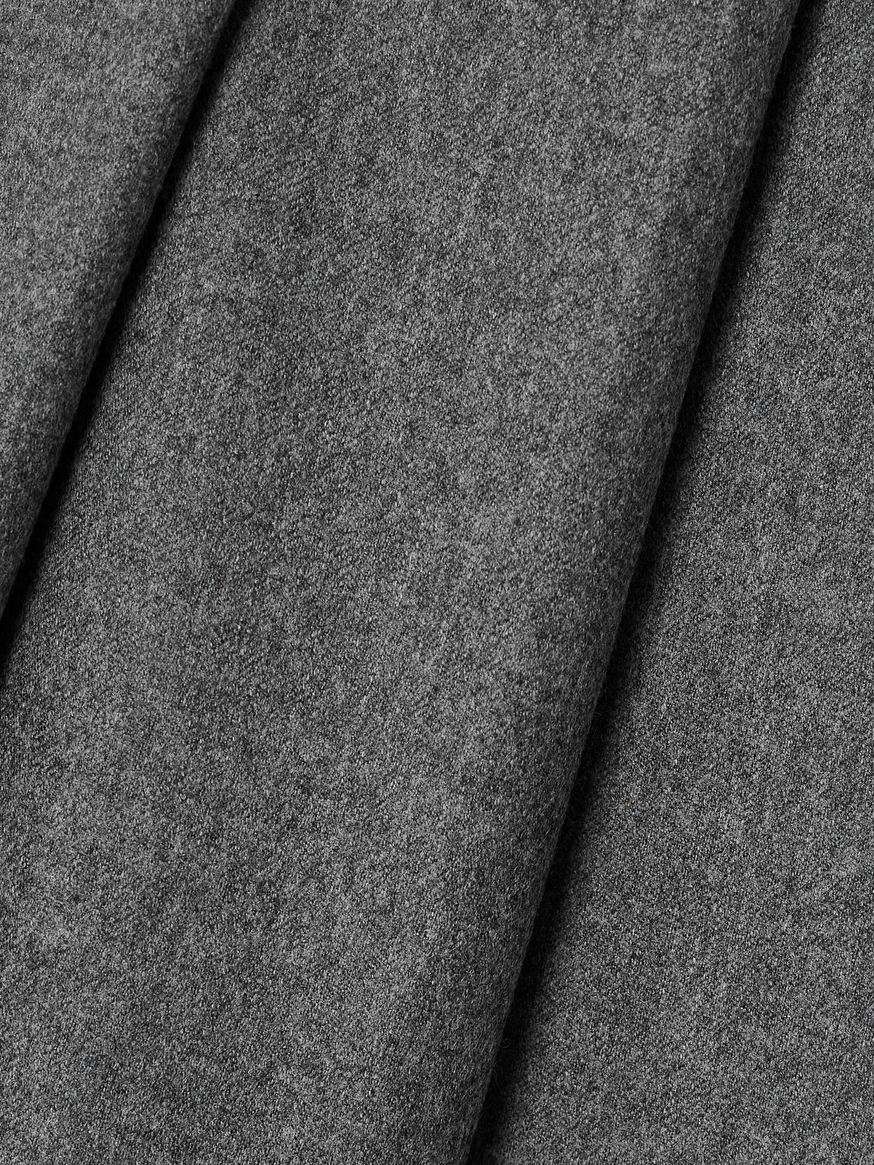Brunello Cucinelli Belted Pleated Wool Midi Dress