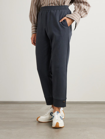 Brunello Cucinelli Cotton-jersey track pants