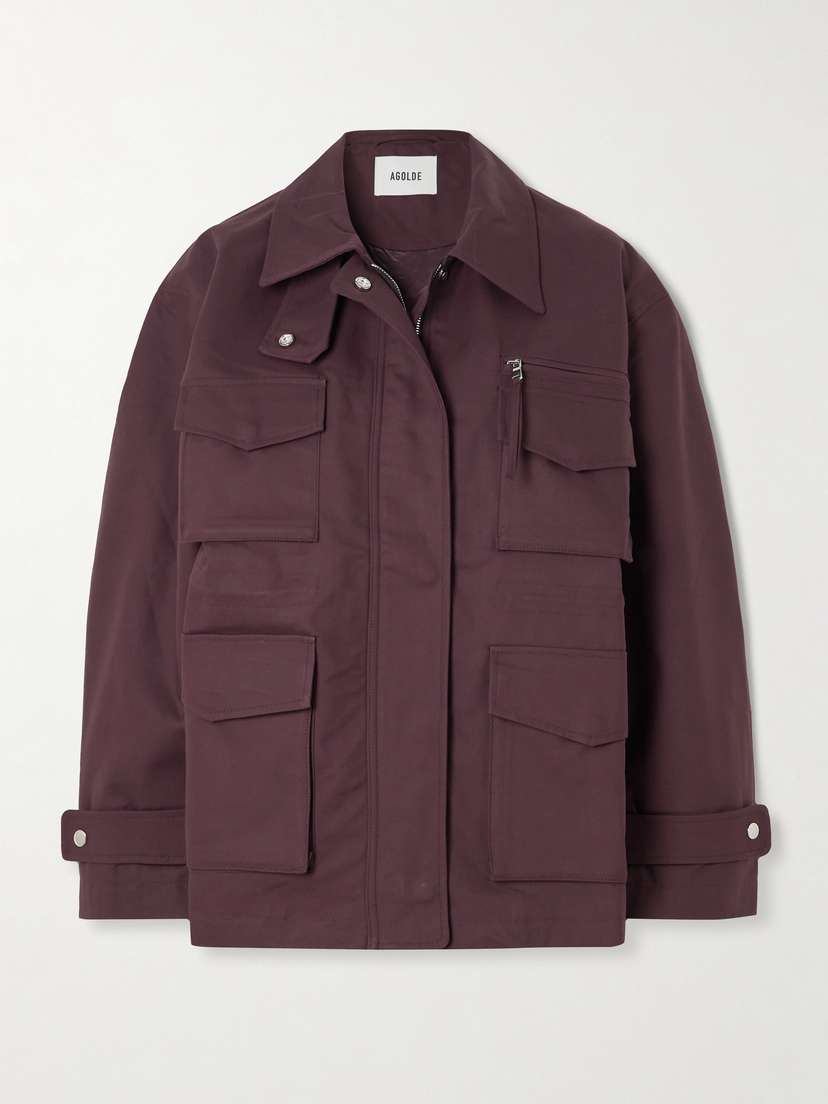 AGOLDE Aubrey Cotton-gabardine Jacket