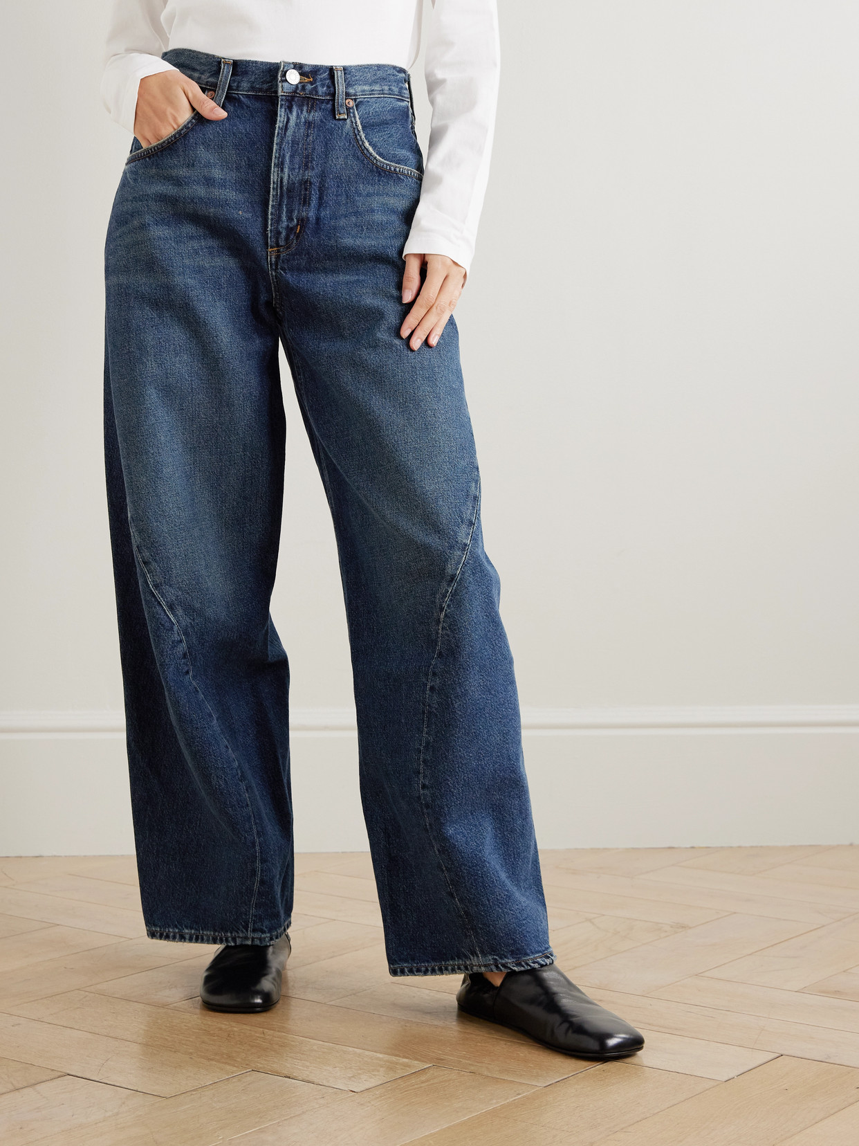 Twist Organic High-Rise Wide- Leg