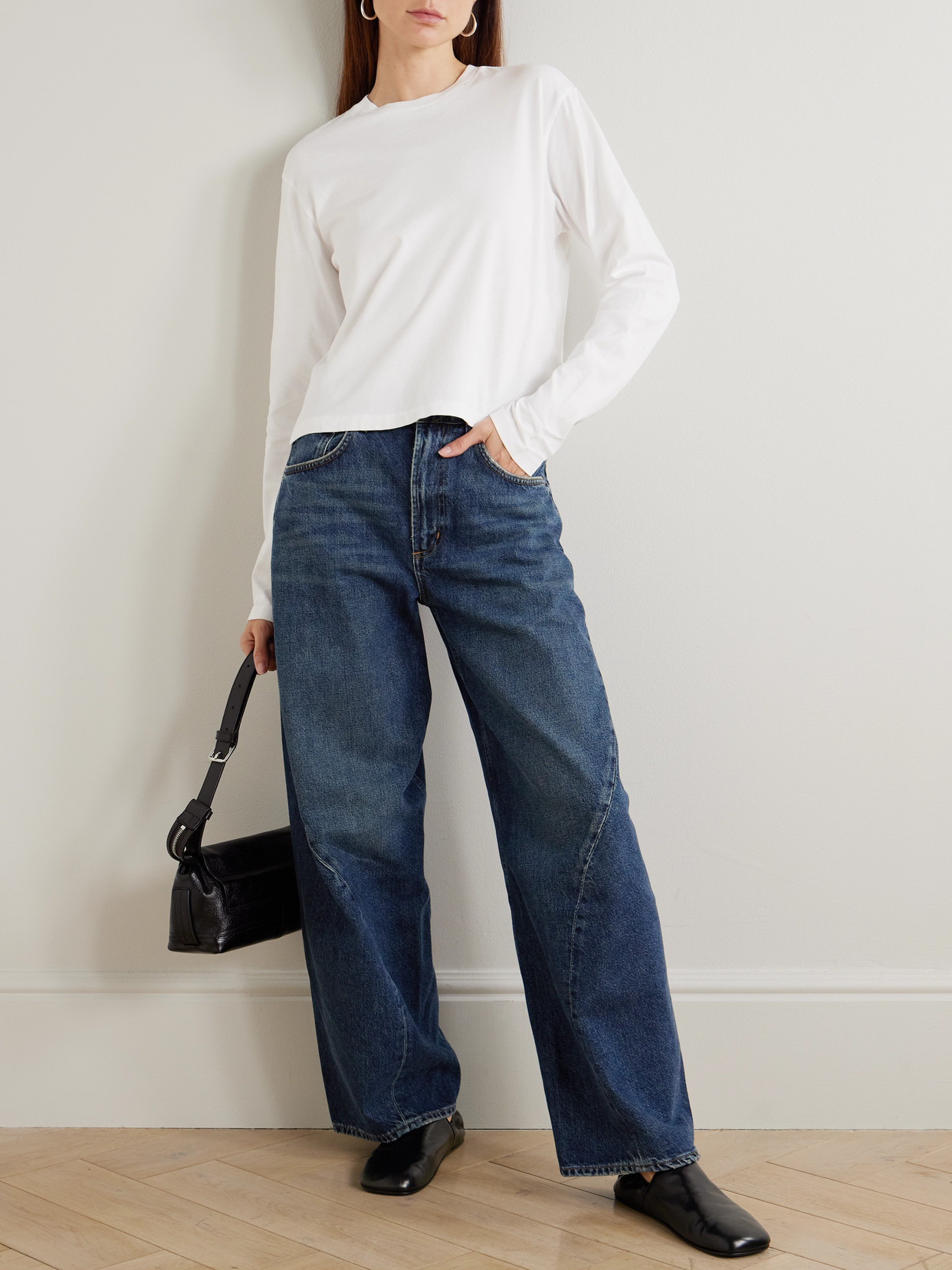 Twist Organic High-Rise Wide- Leg