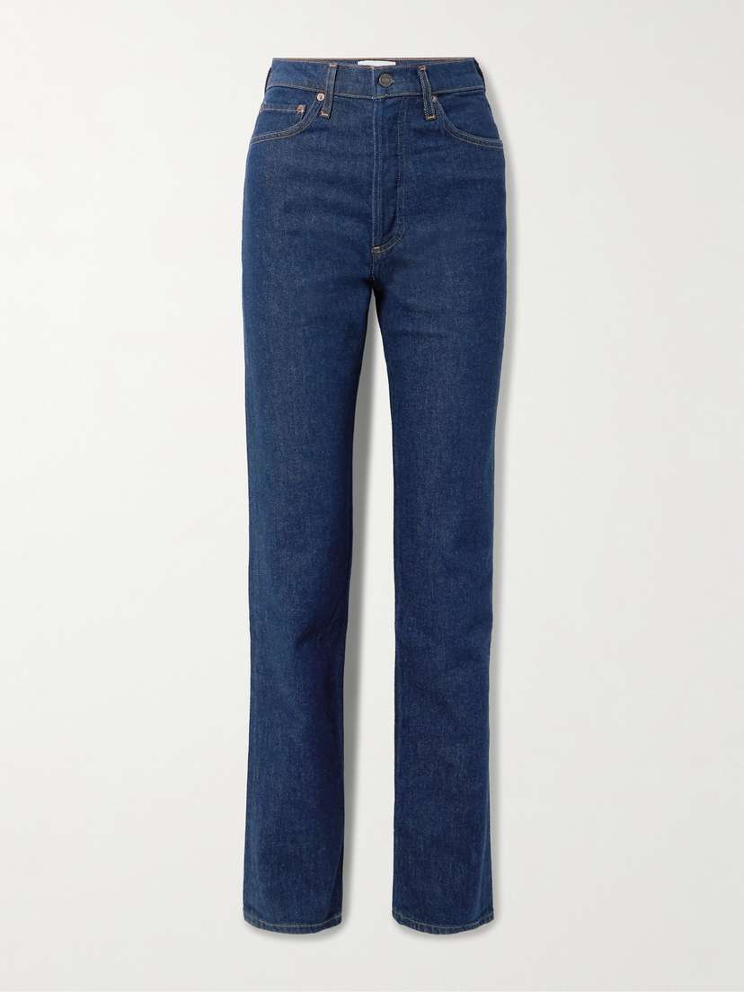 AGOLDE '90s Pinch Waist Long High-rise Straight-leg Jeans