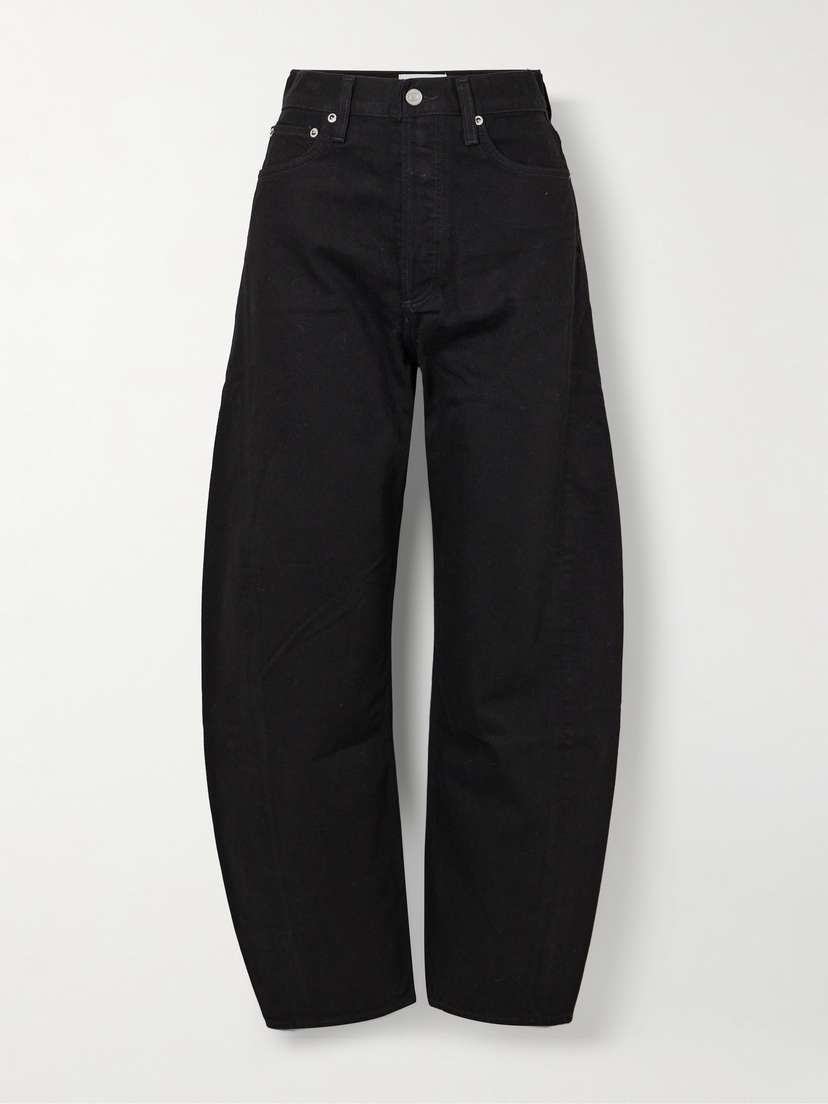 AGOLDE Luna High-rise Barrel-leg Organic Jeans