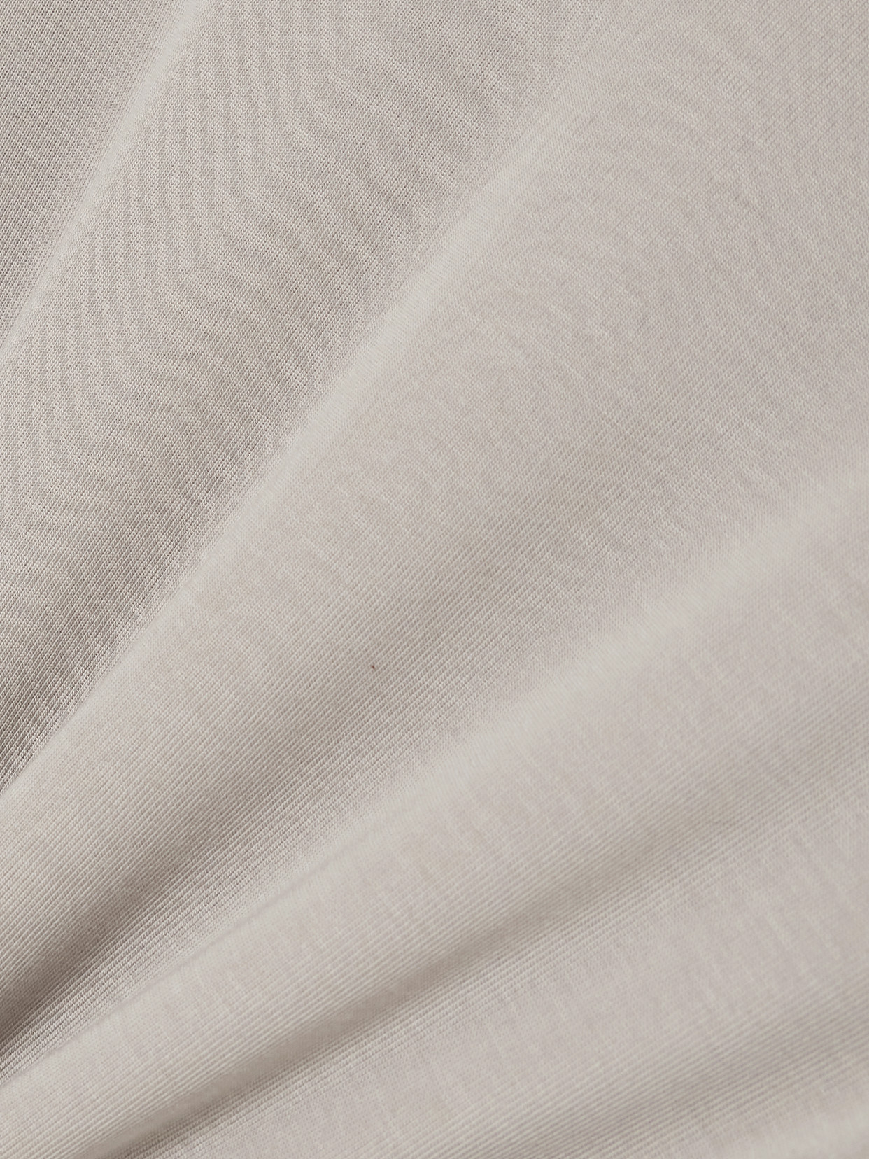 Eve Twist Ruched Draped Stretch-Lyocell Jersey Top
